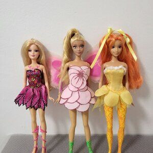 barbie fairytopia dolls lot